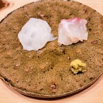 鮨 龍次郎 - 千葉県竹岡の鯛、北海道の水蛸