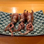 小判寿司 - 蛍烏賊 味噌漬け 炙り