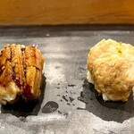 小判寿司 - 穴子 煮詰め・柚子塩