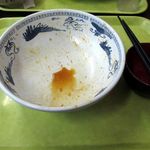 とんかつ大将 - 完食しましたが…ご飯が1.5合はあった気が…。