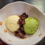 こまめ - 二色アイスクリーム
