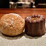 蒼 - 出来立てのシュークリーム＆カヌレ
      ふふふ、甘いものは別腹、特に美味しい甘いものはエンドレスなのです♪
