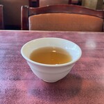 桂林 - 食後にいただくお茶で一息つく