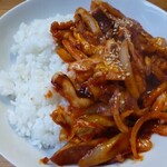 韓国村 - イカ丼