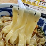 守山パーキングエリア（下り）スナックコーナー - きしめんの、麺