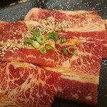 Yakiniku Sebun - ・カルビ 470円