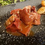 Yakiniku Sebun - ・ハツ 470円