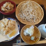 千真庵 - ざるそば・鶏めし・鶏天