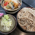 Minoyabun'Emon - 蕎麦と小天丼のセット