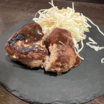金町製麺 - 手作りハンバーグ　430円
