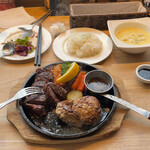 STEAK&HAMBURG ひげ 南6条店 - 