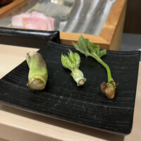 天白 - 材料！草！山菜！香り良くて凄え美味しかった！