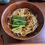 Soba Ai - かけそば（菜の花乗せ）