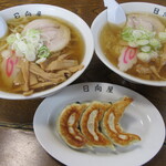 青竹手打ラーメン 日向屋 - 我が家のﾗｲﾝﾅｯﾌﾟ