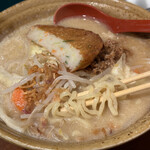 麺場 田所商店 - 九州麦味噌野菜ラーメン