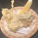 いざかやこばん - 牡蠣天ぷら400円