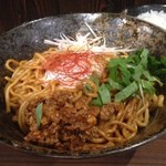 麺屋わっしょい - 男の汁なし　担担麺！（いっぺい食べてや～）