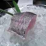 横浜うかい亭 - スズキ　調理前。