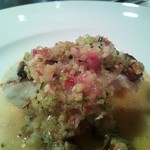 横浜うかい亭 - スズキのマリニエール。