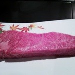 横浜うかい亭 - うかい牛サーロイン３００ｇ。