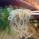 Hishio - 白壁ラーメン（麺）