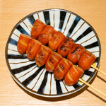 Red sausage skewers (salt only)