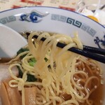 大武飯店 - 麺は硬め