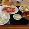 Yakiniku Juujuu - 人気ナンバー1 カルビランチ　730円（803円税込み）