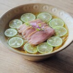 紗羅餐 - 料理写真:合鴨すだちそば(数量限定)