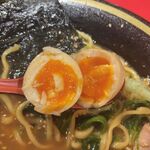 ラーメン 環2家 - ラーメン(硬め)750円+味玉子100円=850円