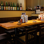 寿司と焼き鳥 大地 - テーブル