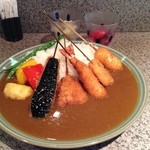 竹笛 - 串かつカレー大盛り！