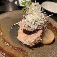 博多もつ鍋 やま中 赤坂店 - 茹でタン