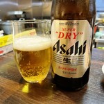 赤坂 らいもん - 便ビール　アサヒスーパードライ