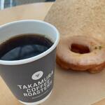 TAKAMURA COFFEE ROASTERS FACTORY&CAFE - レモンのドーナツと本日の珈琲、エルサルバドル