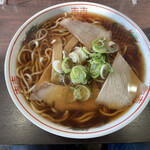 まるかいラーメン - 醤油らーめん・中(650円)