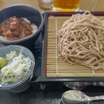 Oomiya kokusai kantorii kurabu resutoran - そばミニ丼セット￥1,100