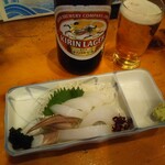 小半 - あおりいか刺し