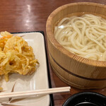 丸亀製麺 - 天ぷらもサクサクでした