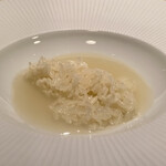 蒼 - 12ヶ月持別飼育の地頭鶏 ー山いけすの地蛤
      なんてスッキリとしながら旨みはしっかりとしたリゾットなんでしょう！
      この日の食事の締めとなりましたが、すぅーと胃に落ちて重さは皆無なんです！