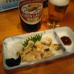 小半 - ツブ貝刺し