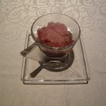 グリルうかい - 巨峰のシャーベット