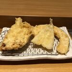 Tempura Teishoku Maki No - とり・キス・かぼちゃ