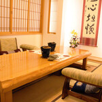 結き食事処 - ◎一階の個室で会食。HPの写真を借用。