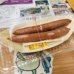 道の駅 ようか但馬蔵 - 八鹿豚ソーセージ(２本)　３２０円　