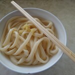 手打うどん たむら - ネギなし。生姜だけ。麺の味を堪能。。。