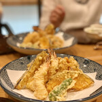 天ぷら 日本料理 あら川 - ランチの天ぷら定食
