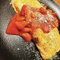 モッツァレラチーズのオムレツ