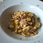 アダンソニア - 本日のパスタは「タコとズッキーニ」。