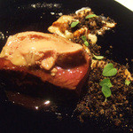 フロリレージュ - 夏休み前メニュー(7350円・サ別)の佐賀牛のイチボとフォアグラ